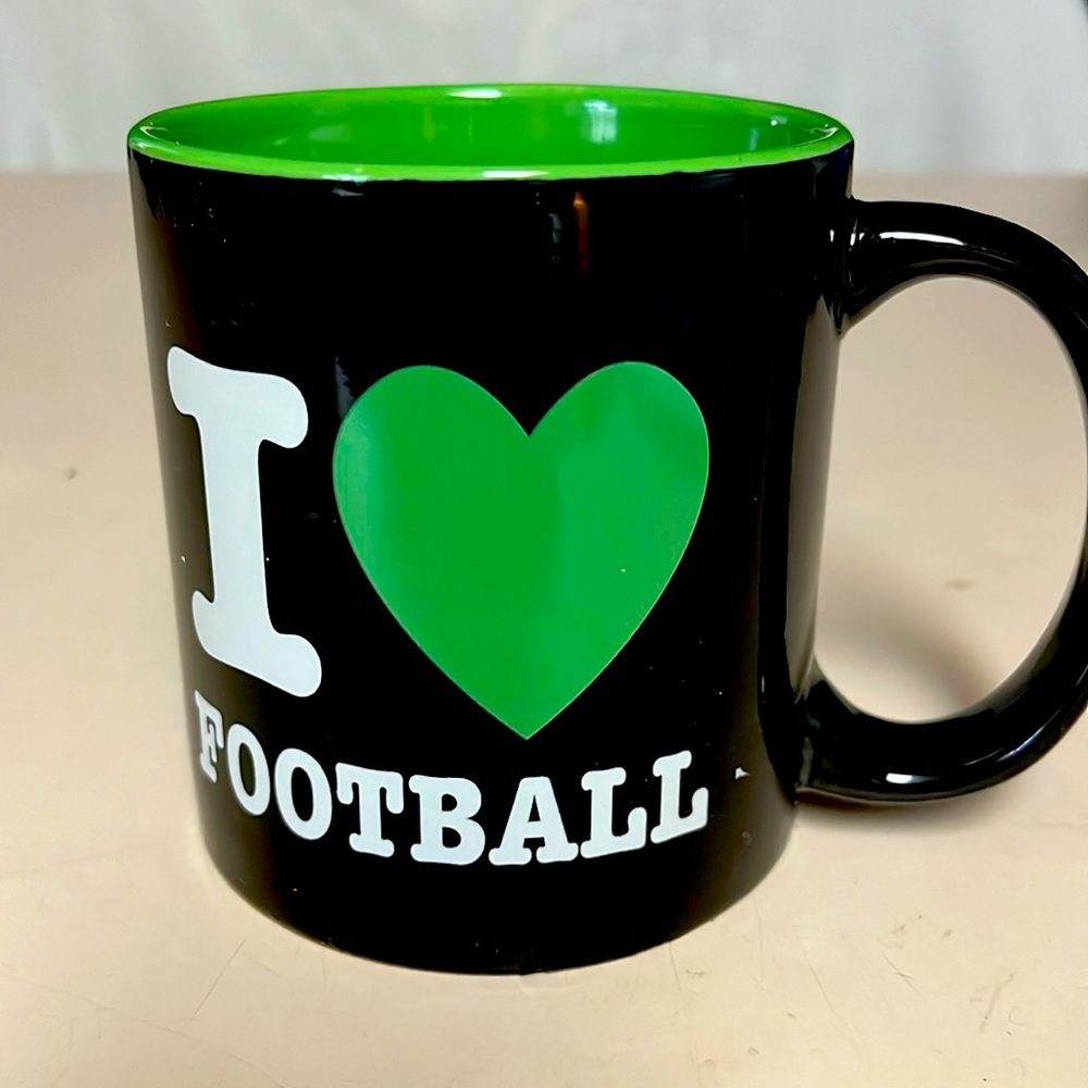 I Love Football Mug